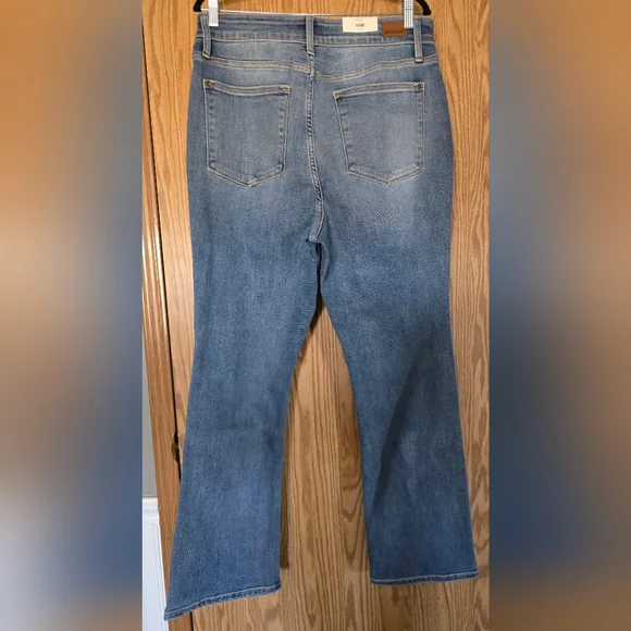 Judy Blue Light Blue Flare Jeans - Picture 2 of 6